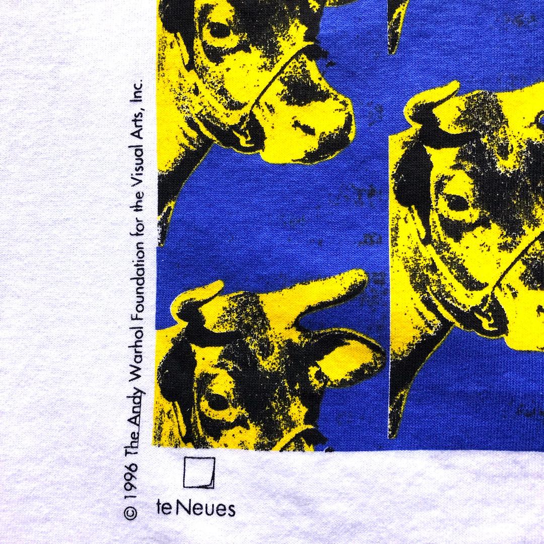 【Vintage】Andy Warhol Tシャツ Cow ウォーホル