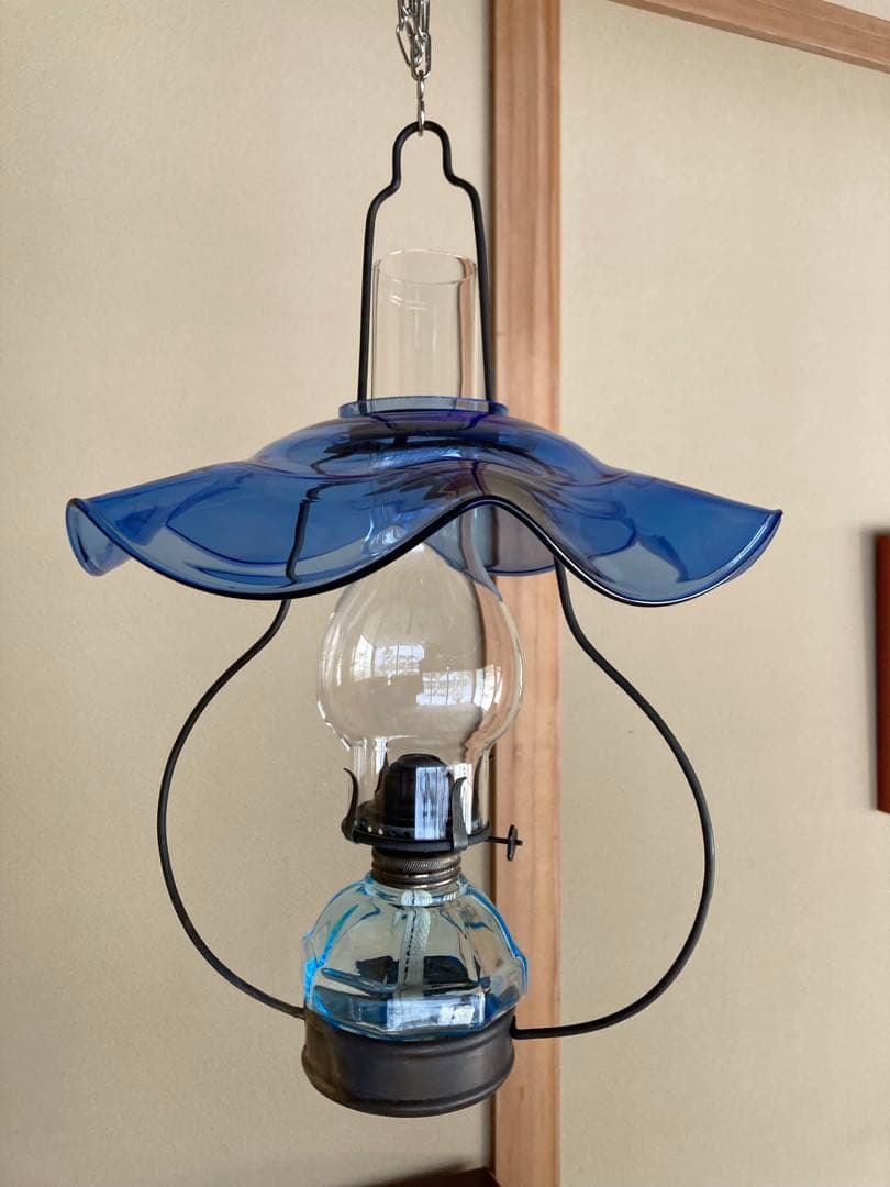 オイルランプ　ビンテージ　清掃済み