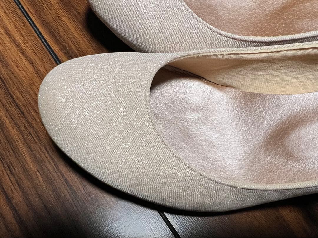 form forma ベージュパンプス Sサイズ