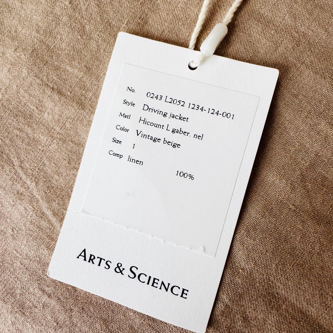 タグ付未使用✨アーツアンドサイエンス ドライビングジャケット