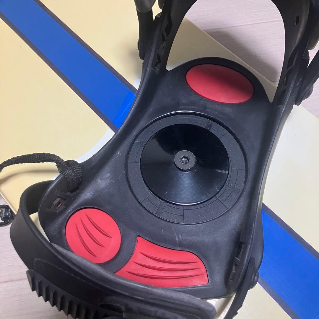 【ケース付】Ever Surfスノーボードセット155cm/サロモンバインM/L