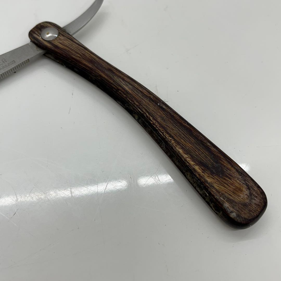 FEATHER 木目調 フェザー プロフェッショナル2点 替刃式 カミソリ