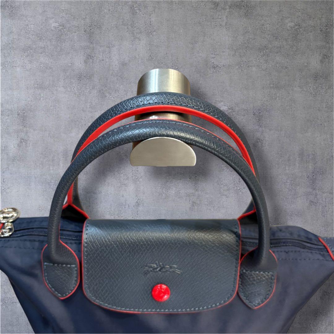 【新品・超希少】ロンシャン トートバッグ ルプリアージュ ネイビー 70周年記念