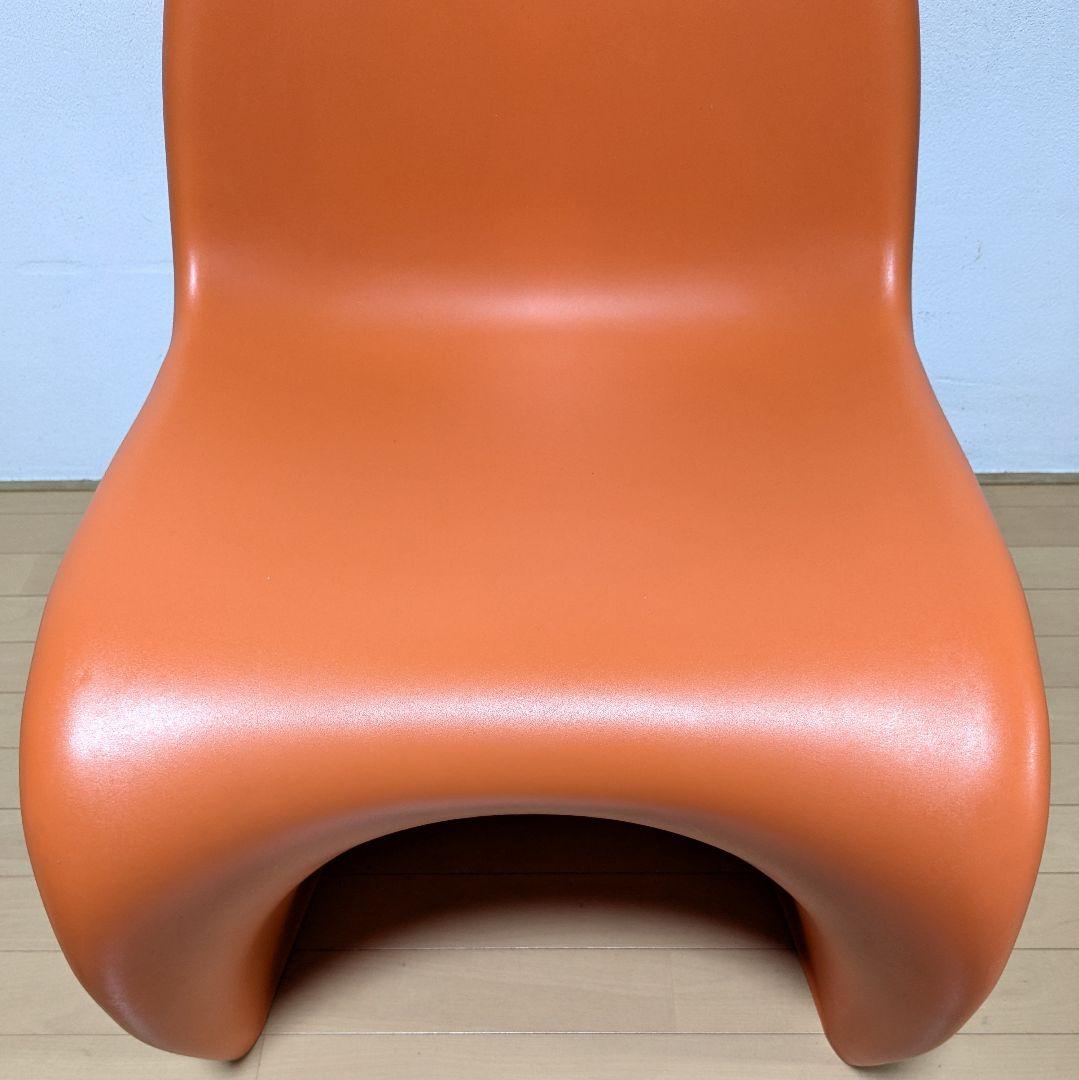 美品 Vitra パントンチェア ポリプロピレン タンジェリン オレンジ