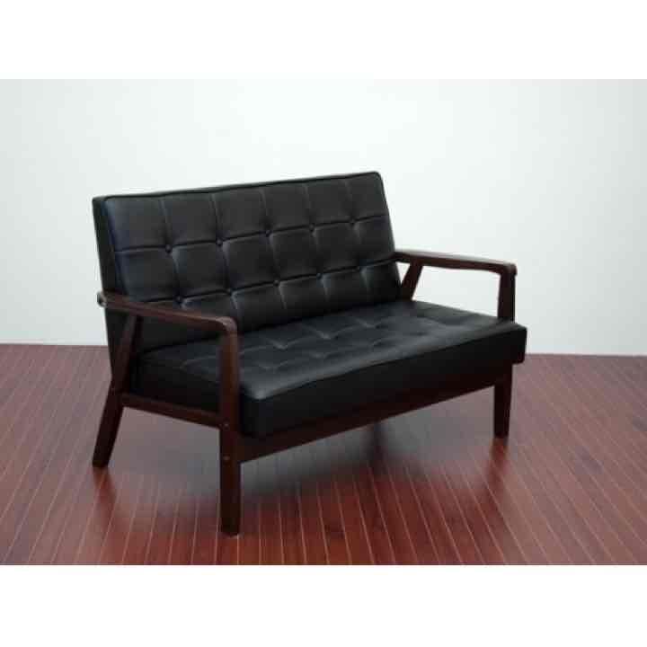 ★送料無料★部屋をお洒落に！レトロソファー