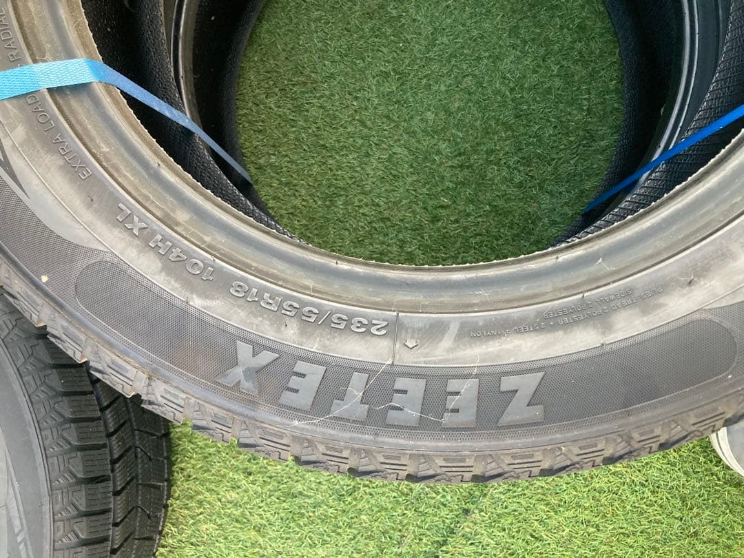 ZETEX H2000 235/55R18 スタッドレスタイヤ　4本　送料込み