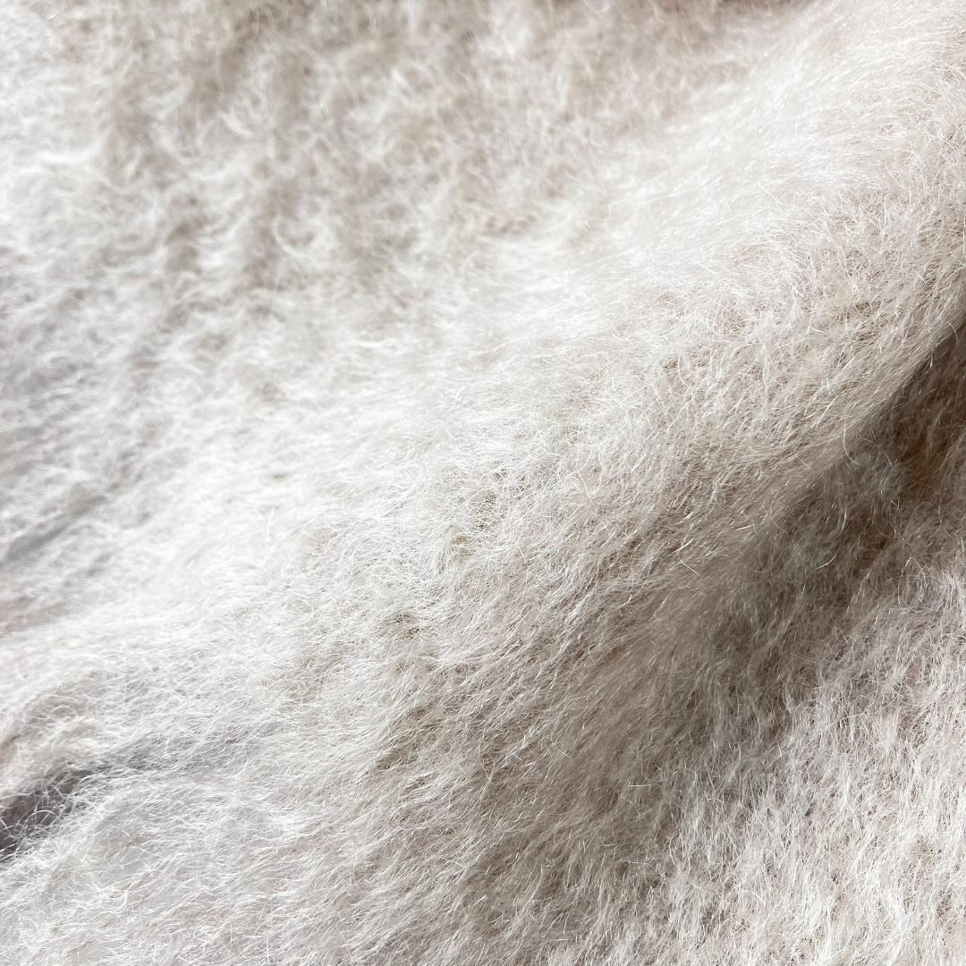 美品　ブルーアイベックス　カシミヤ大判ショール　ストール　マフラー636