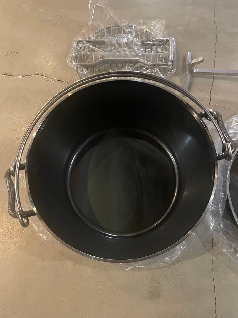 ユニフレーム　10インチダッチオーブン　スーパーディープ　ステンレスリフター付き