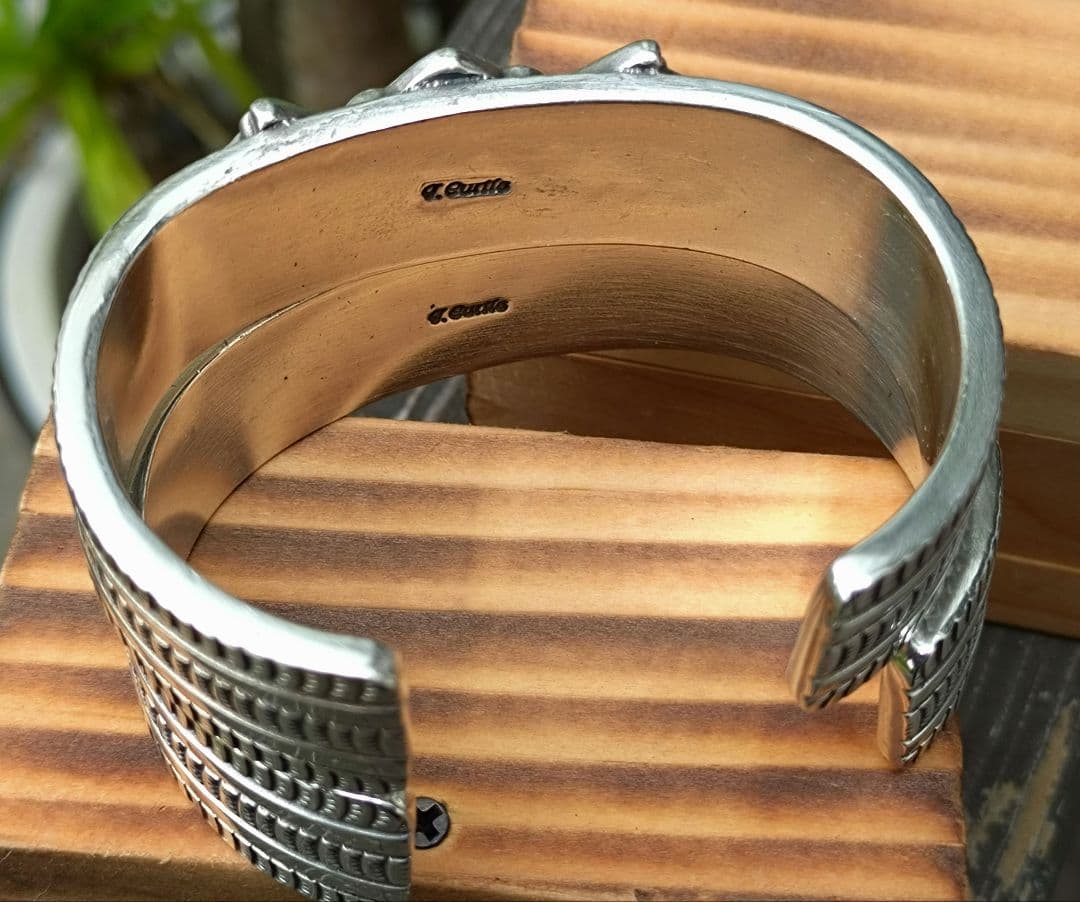 インディアンジュエリー、ヘビーゲージバングル、ペアバングル