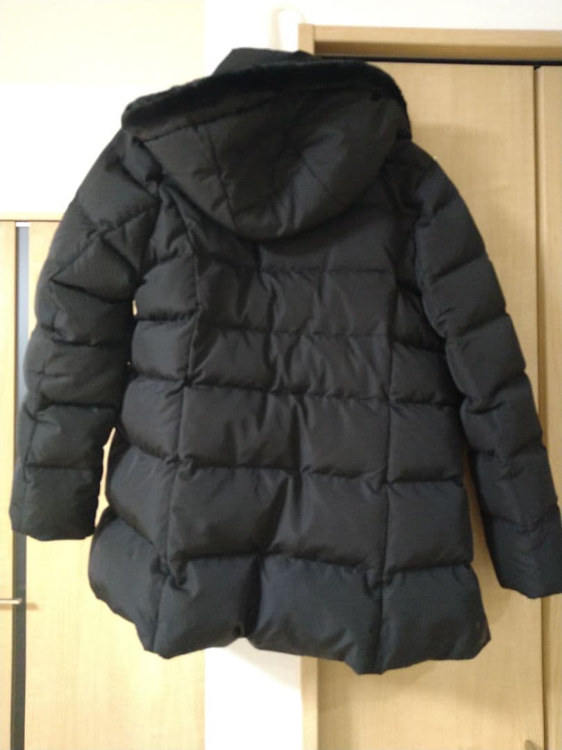 グローバルワーク　うつくシルエット撥水ダウン　黒