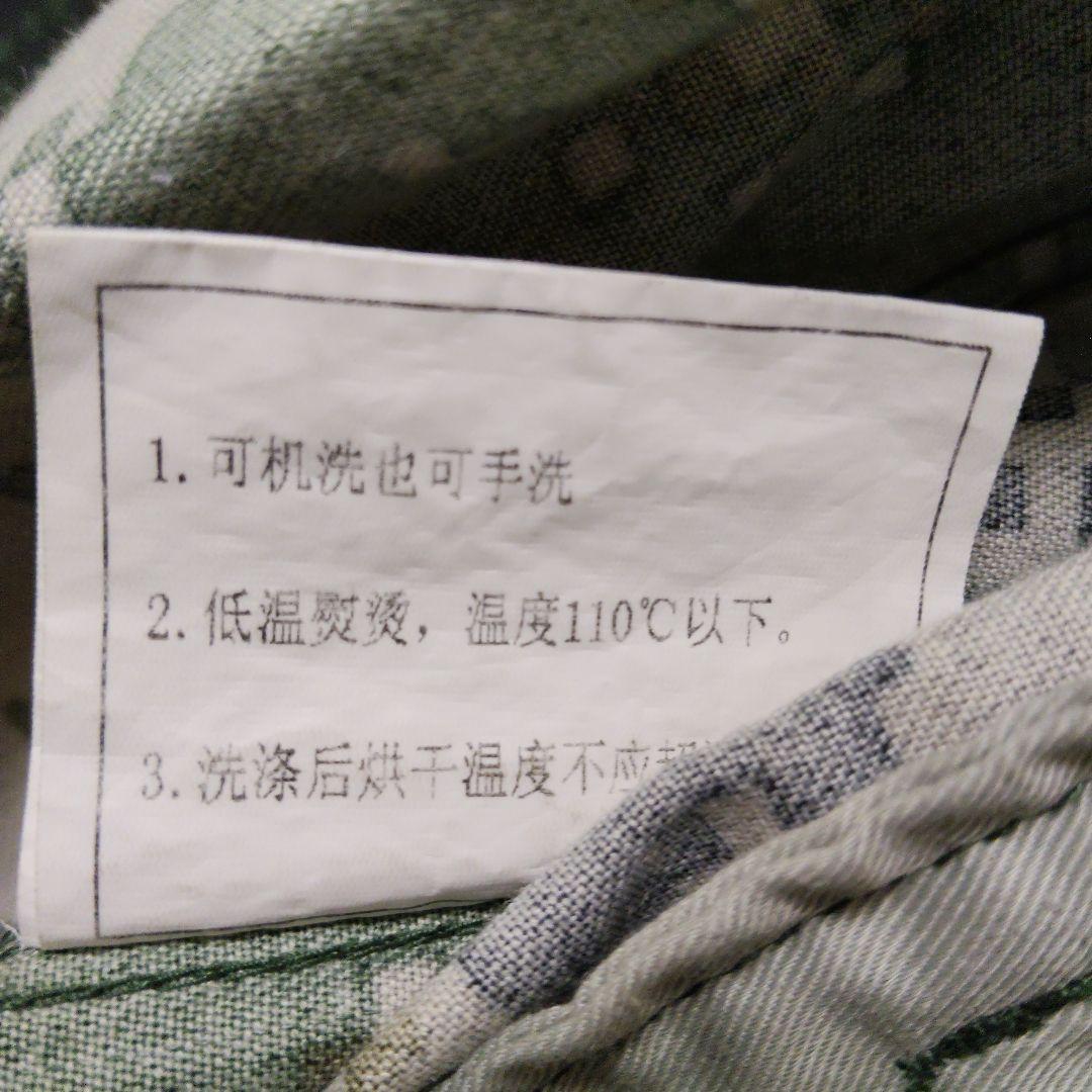 中国人民解放軍 07式林地迷彩服 実物 上下+戦闘服ズボン用ベルト セット