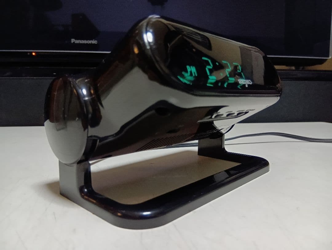 1980's　SEIKO　スペースエイジ　サイバー　デジタル　アラーム　クロック