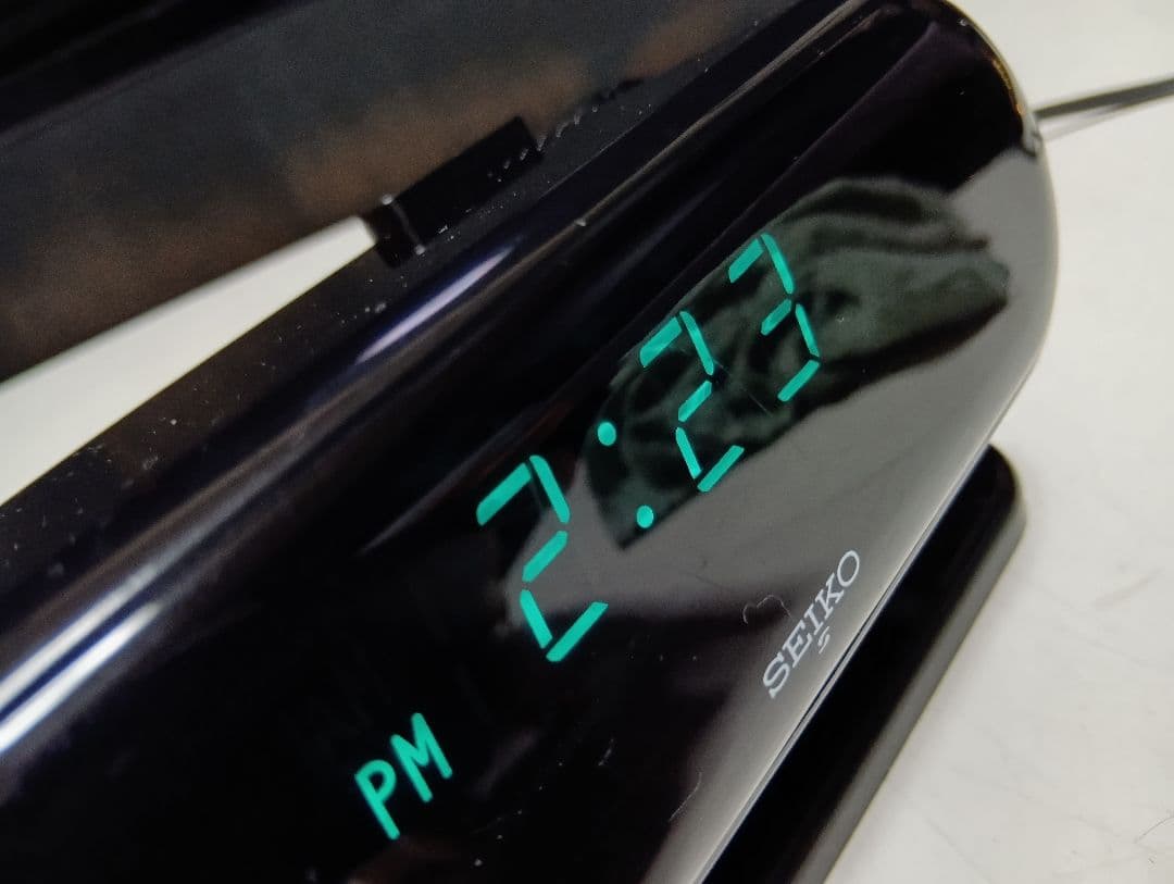 1980's　SEIKO　スペースエイジ　サイバー　デジタル　アラーム　クロック