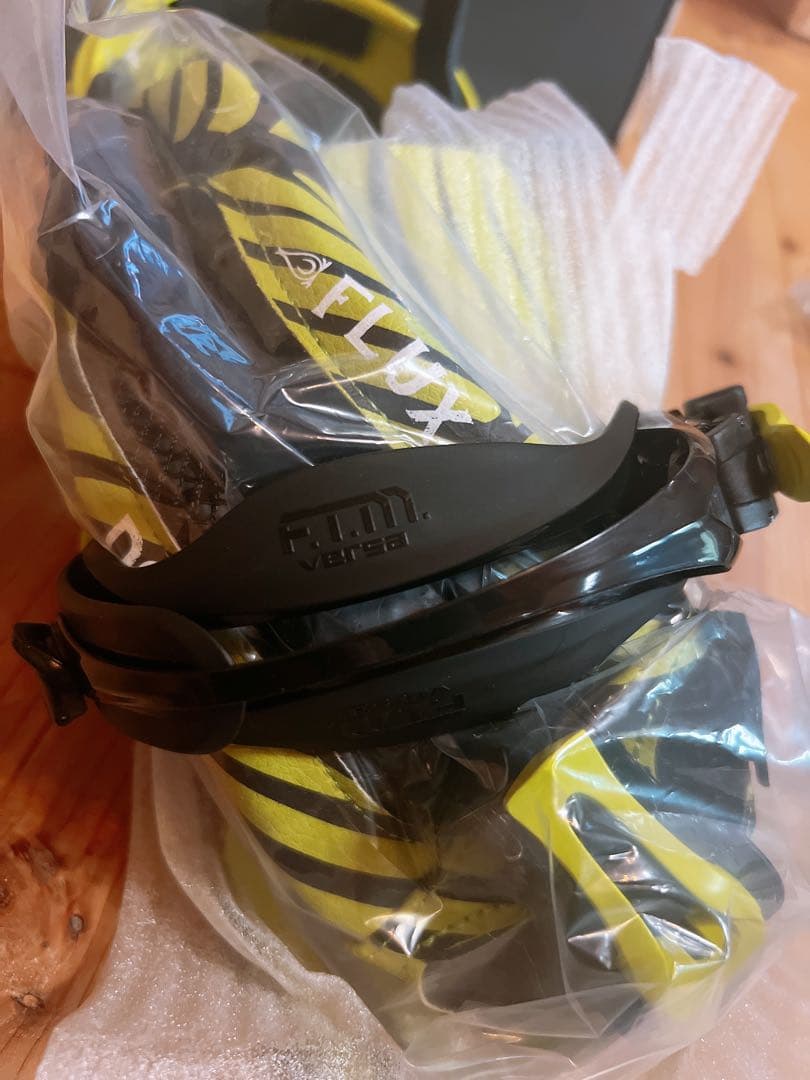 FLUX DS ビンディング ネオングリーン/ブラック　新品未使用　Sサイズ