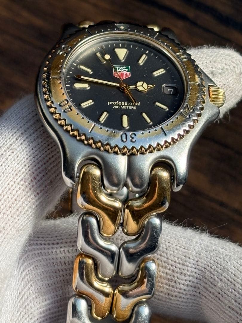 ジャンク TAG HEUER S95.206 タグホイヤー　プロフェッショナル