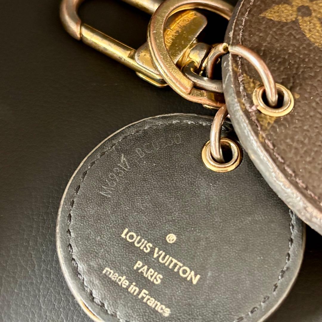 【ルイヴィトン】モノグラム ジャイアント チャーム キーリング キーホルダー