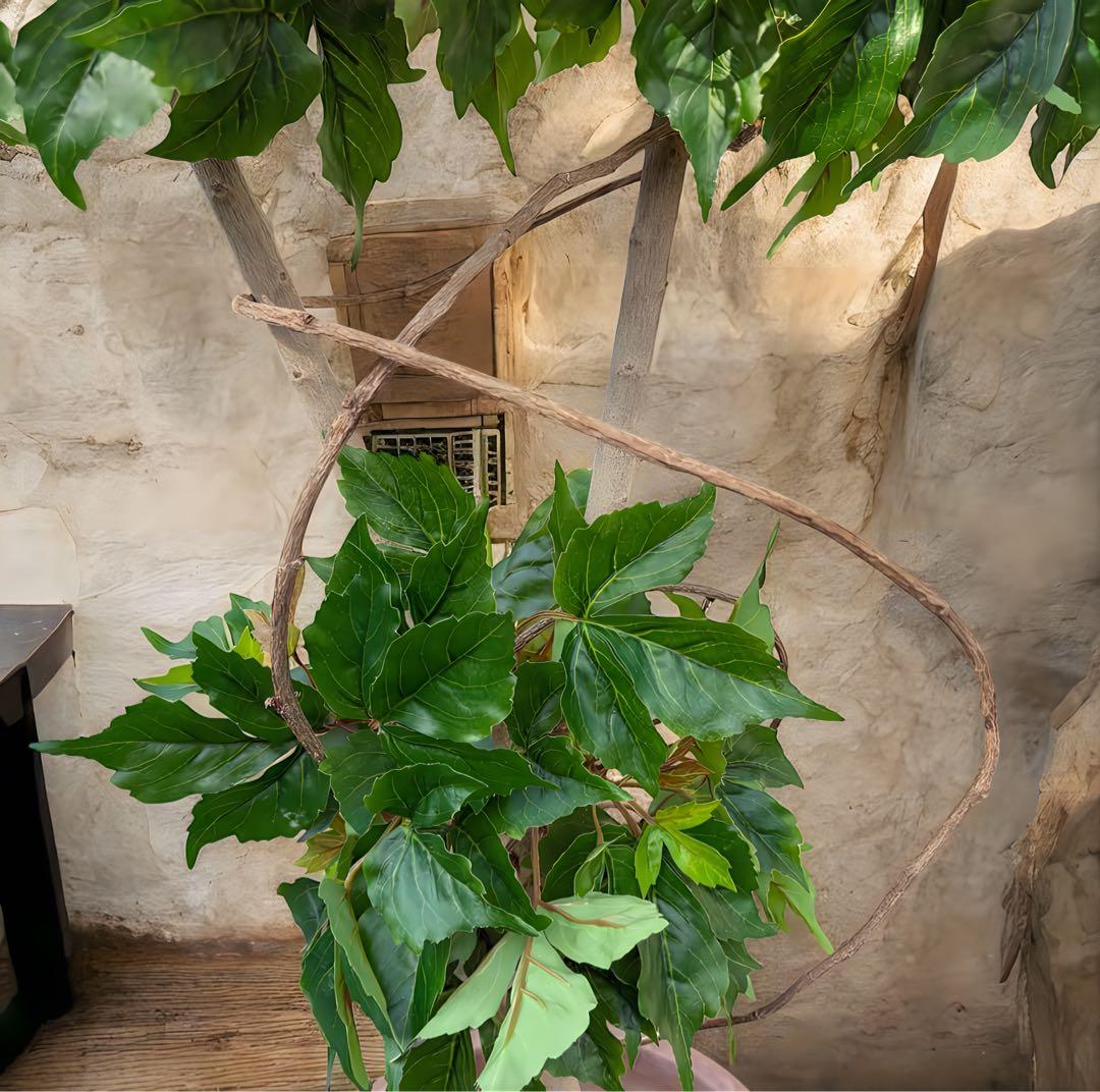 光触媒　人工観葉植物　ウォールグリーン　フェイクグリーン　アイビーポトス105U