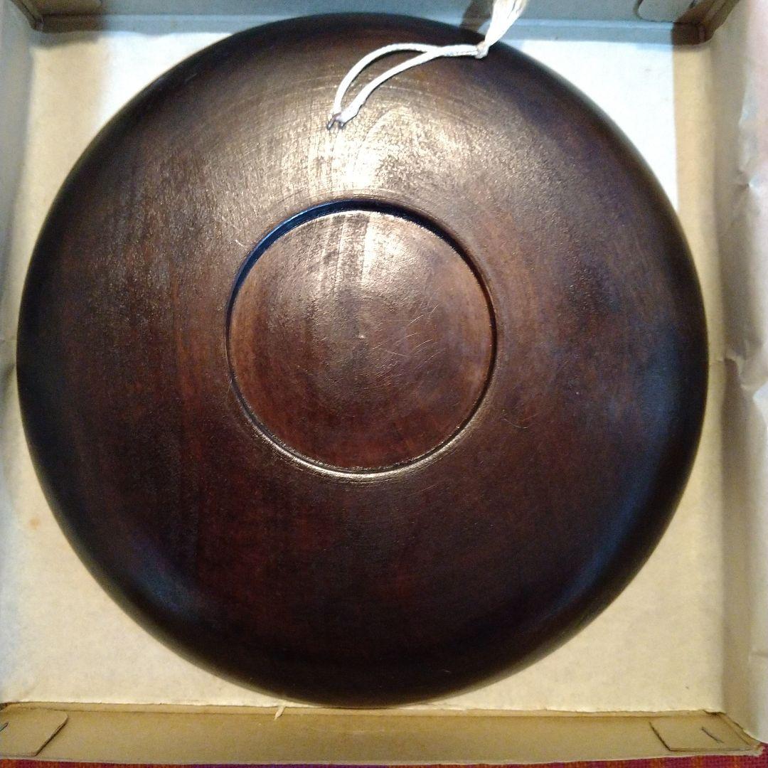 軽井沢彫　水芭蕉　皿??壁掛け