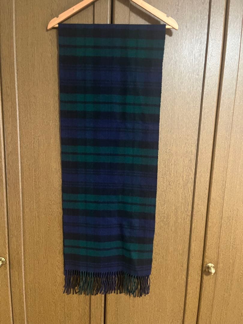Johnstons of Elgin ジョンストンズ カシミヤマフラー チェック
