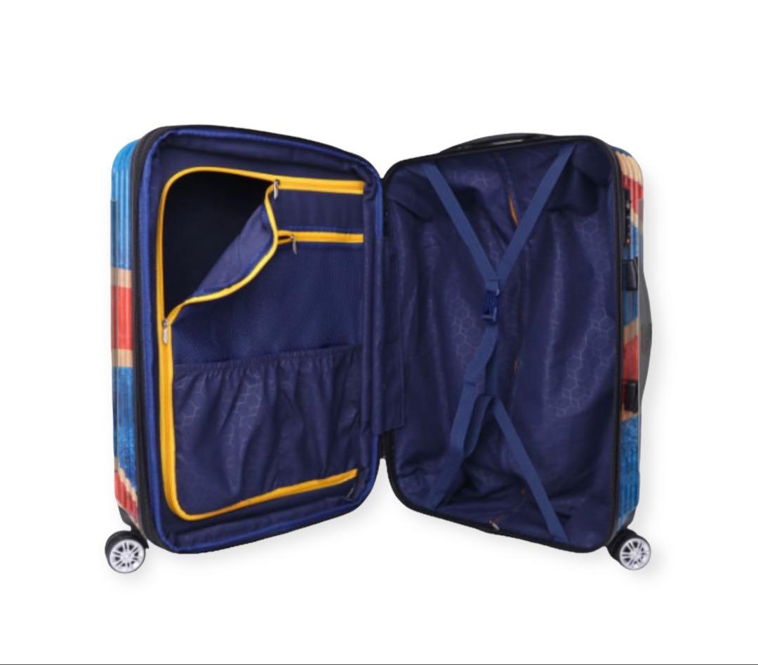 キャリーケース　スーツケース　ユニオンジャック柄　新品　容量アップ　Lサイズ