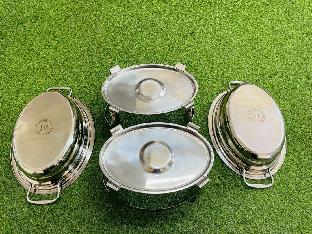 【美品2個】トラモンティナ 保温器 3.9L オーバル