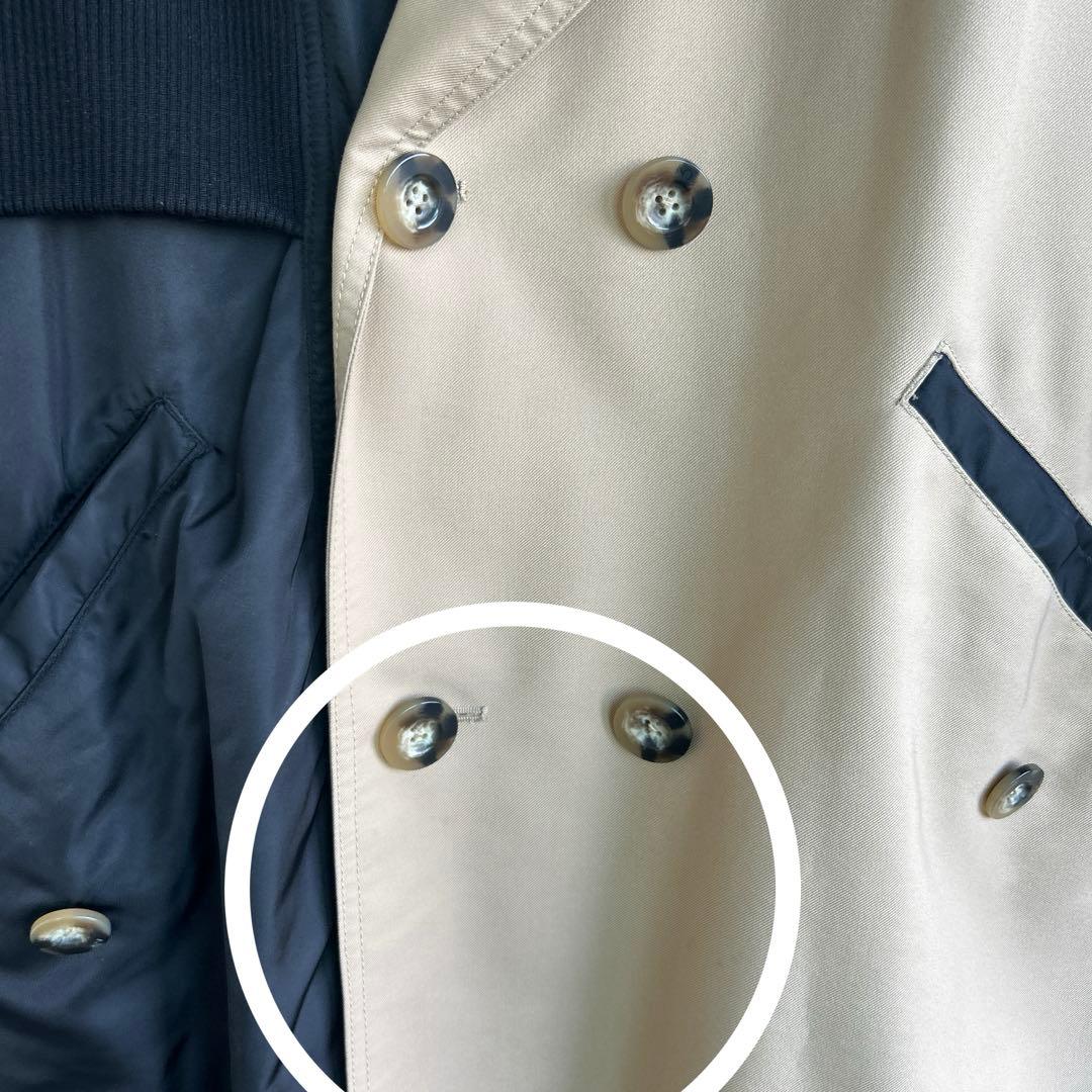 UN3D./FABRIC MIX CT/ファブリックミックスコート