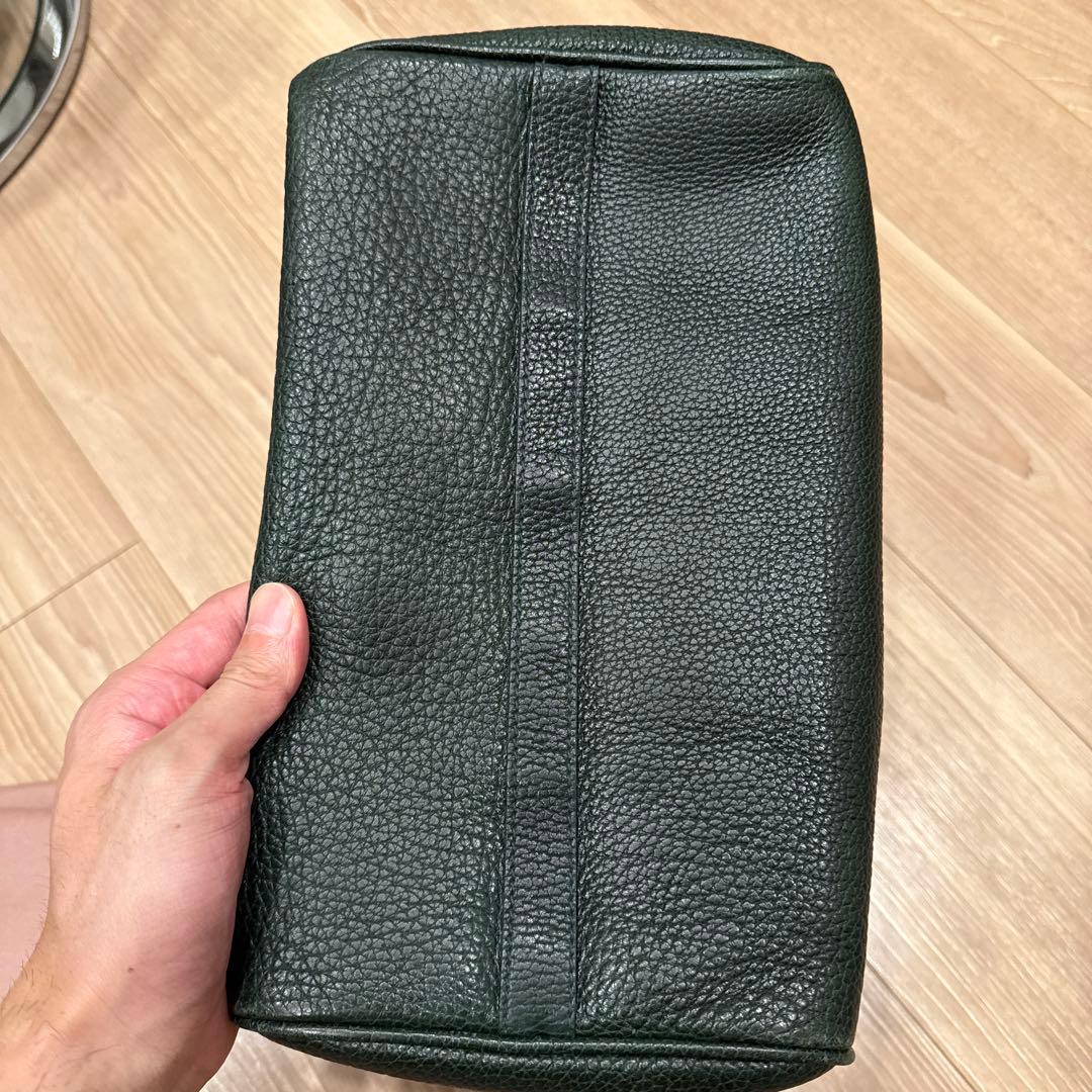 Ralph Lauren ラルフローレン ミニボストンバッグ グリーン