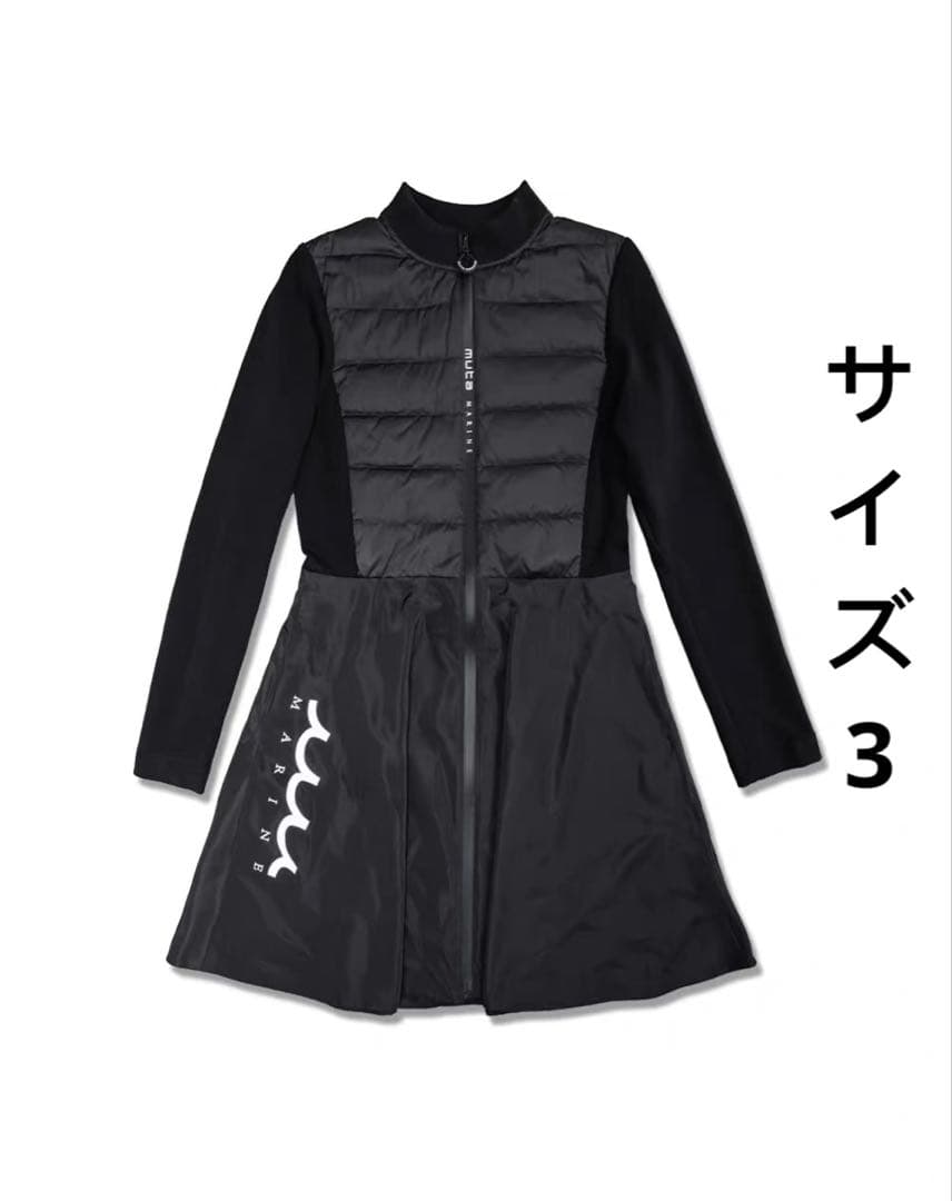 ムータマリン　ダウンドッキング ジップワンピース　Mサイズ　ゴルフ　冬