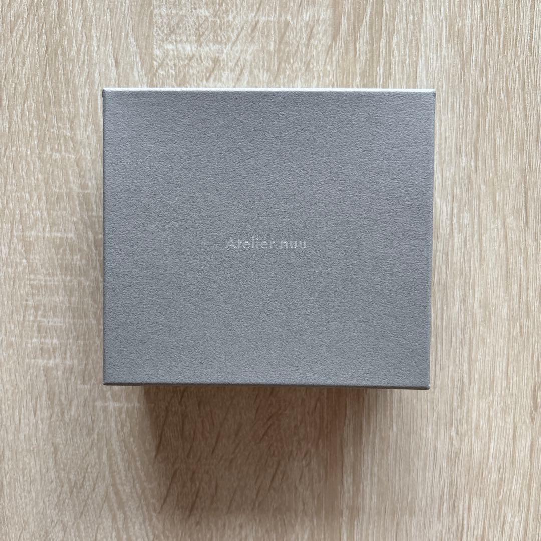 Atelier nu グレー 二つ折り財布