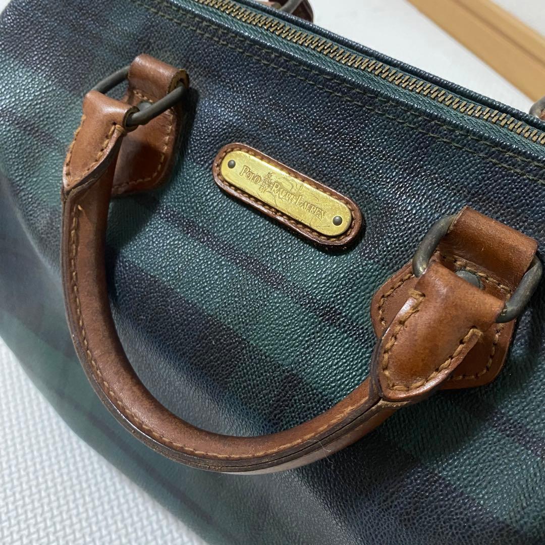 【毛深いマッチョ】POLO RALPH LAUREN｜ミニボストンバッグ