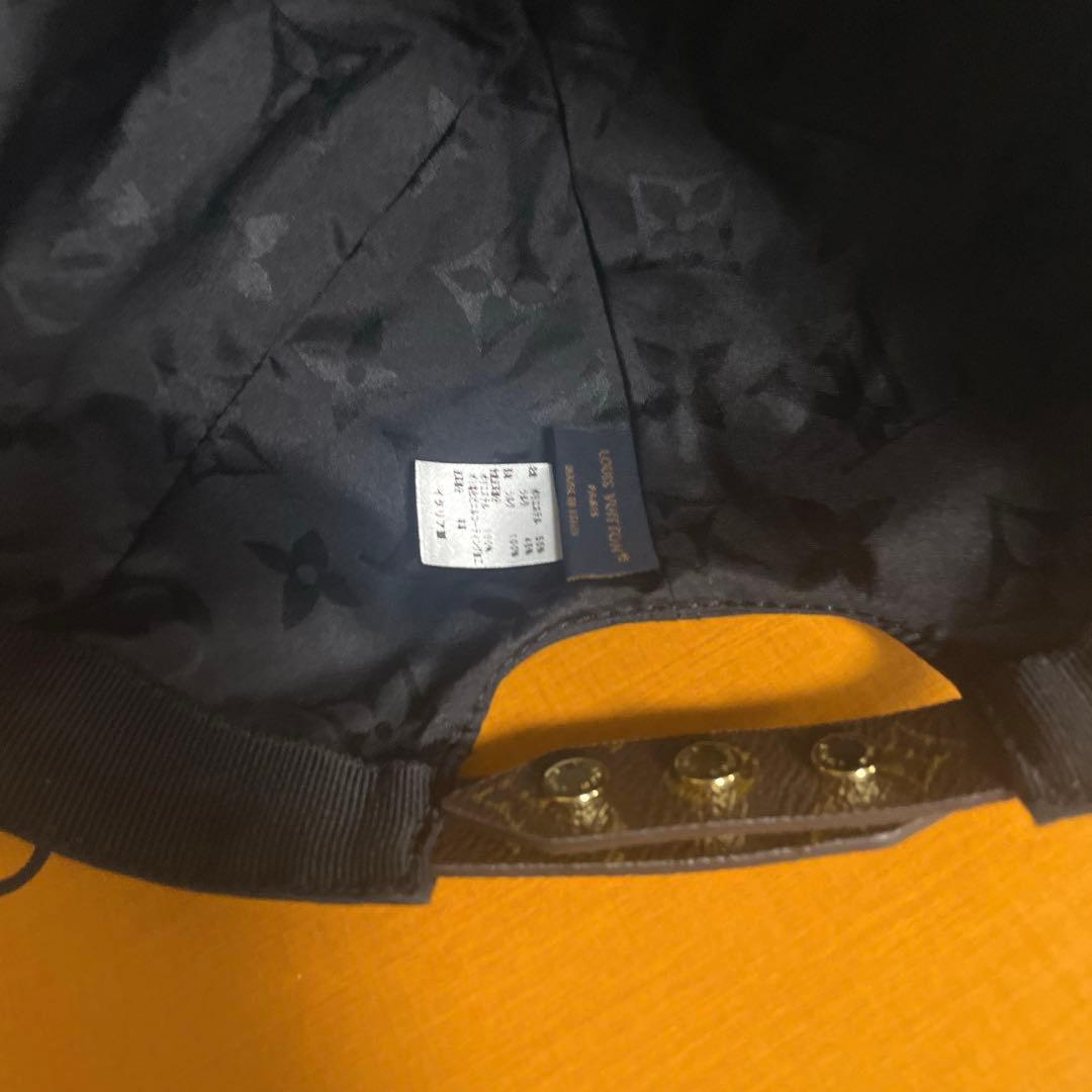 魂 Louis Vuitton キャップ M76528 ブラック/ブラウン