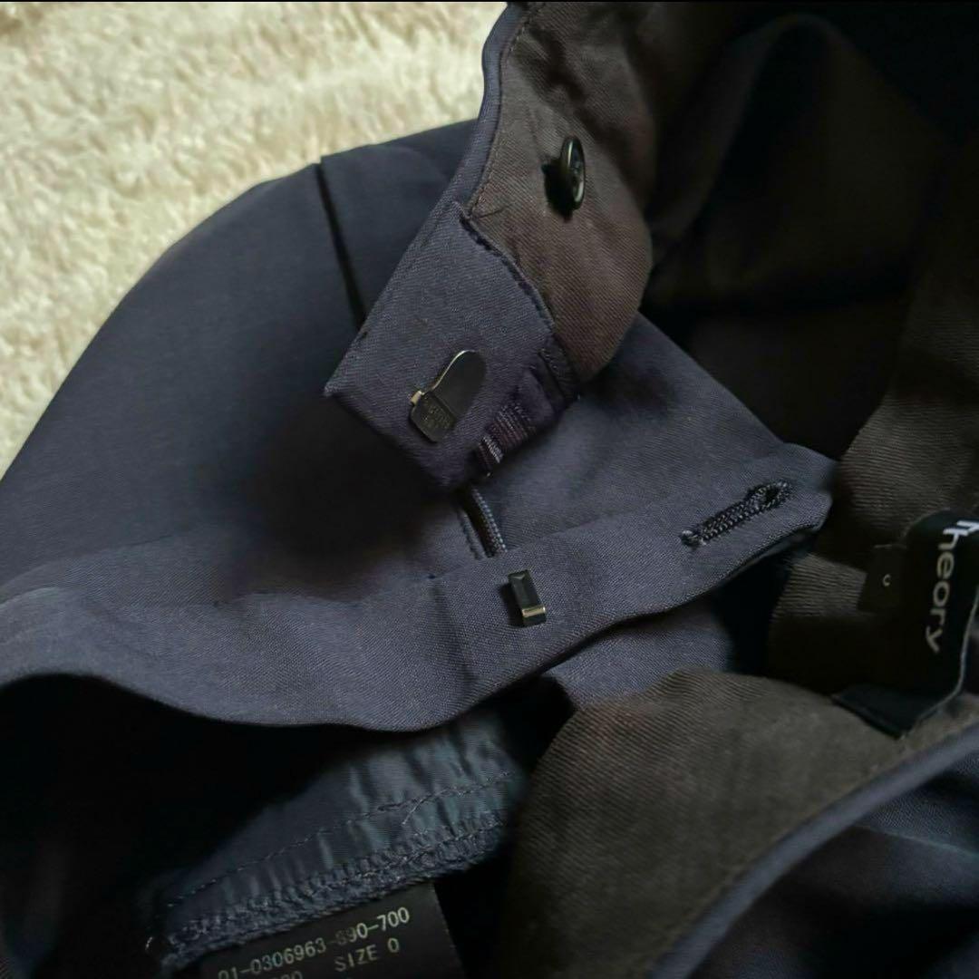 ローズマリーセオリー　パンツスーツ　セットアップ　ノーカラー　無地