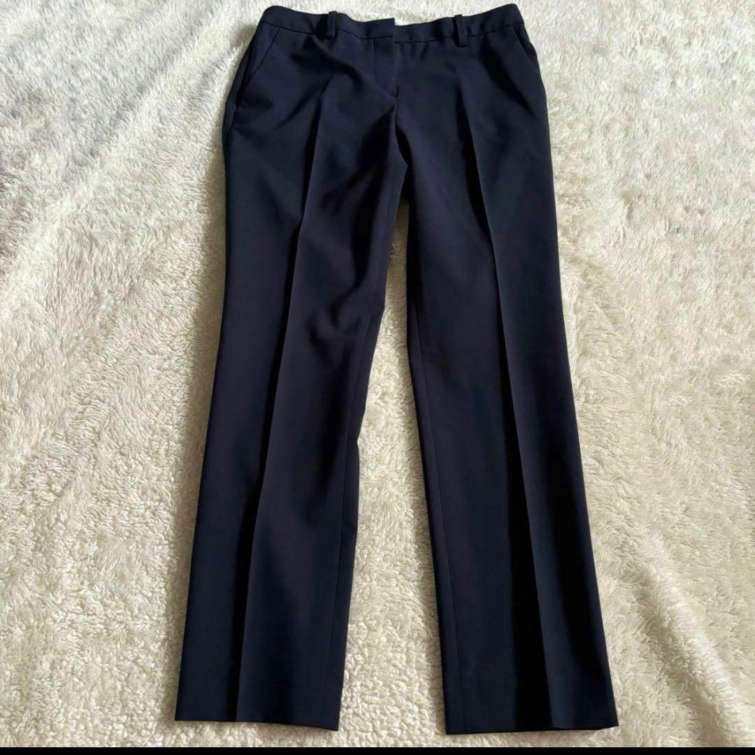 ローズマリーセオリー　パンツスーツ　セットアップ　ノーカラー　無地