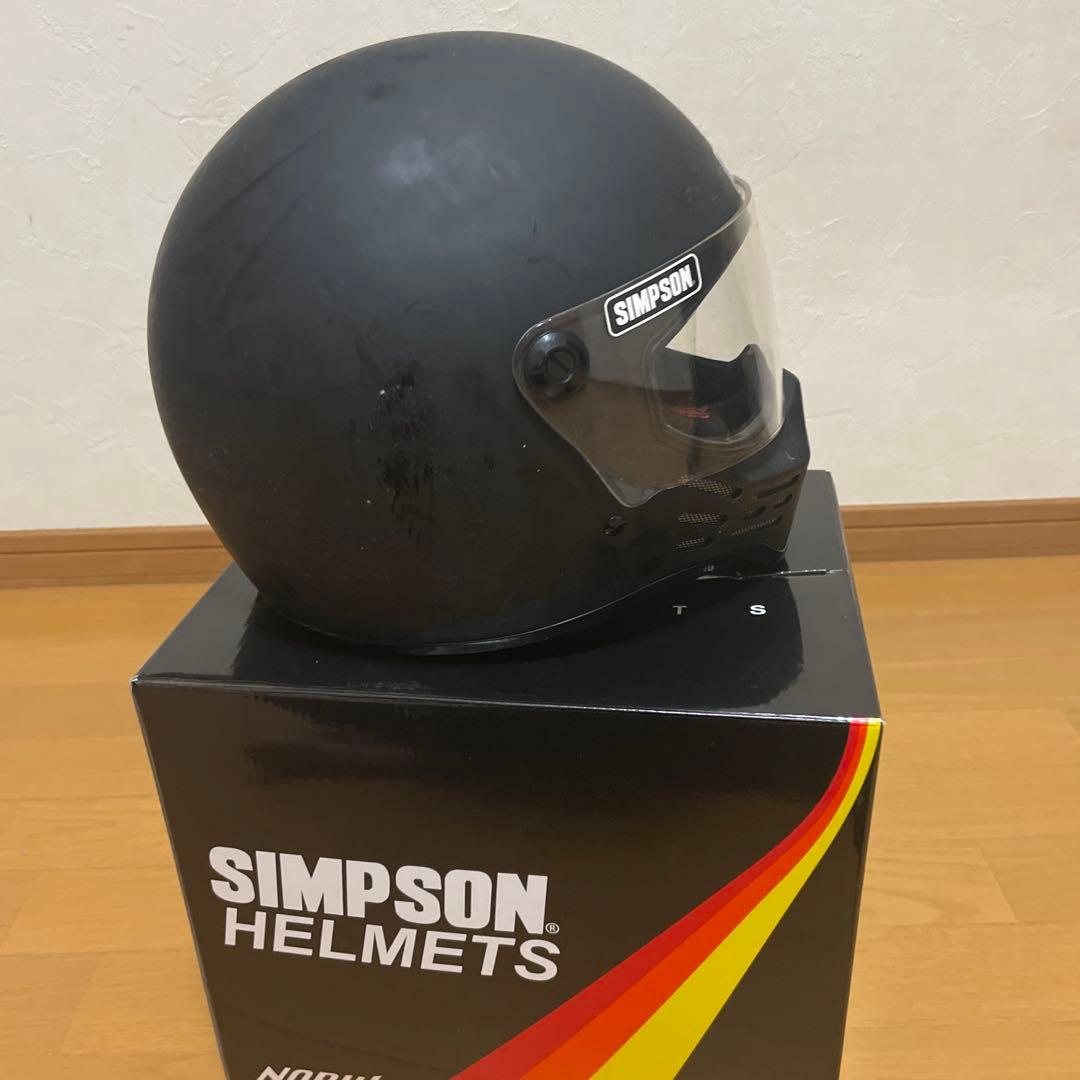 SIMSON NORIX フルフェイスヘルメット マットブラック