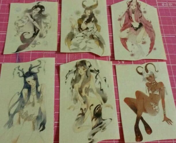 156.人物マステ1ループ切り売り120円