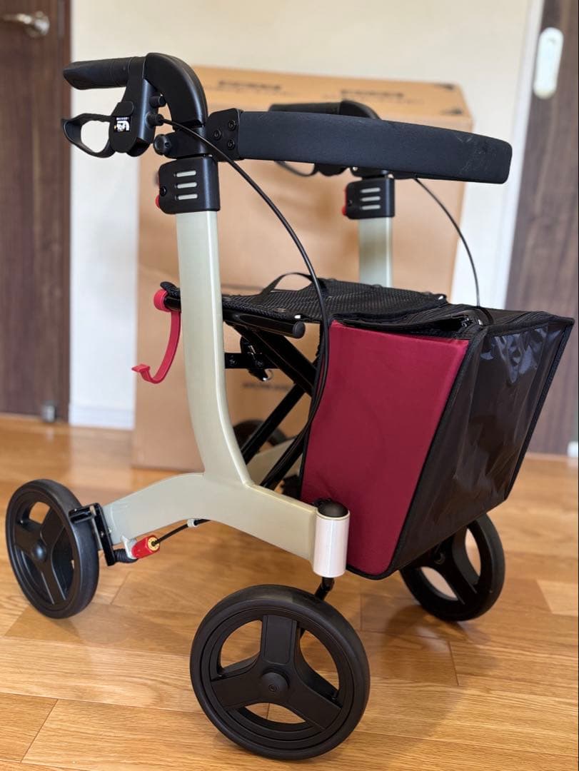 歩行車　リトルターンH　安寿　アロン化成　説明書付属品付き