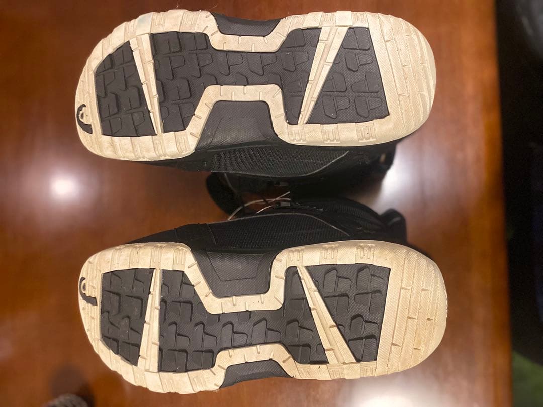 美品　HEAD 25.５cm キッズ　BOAシステム スノーボード　ブーツ　黒