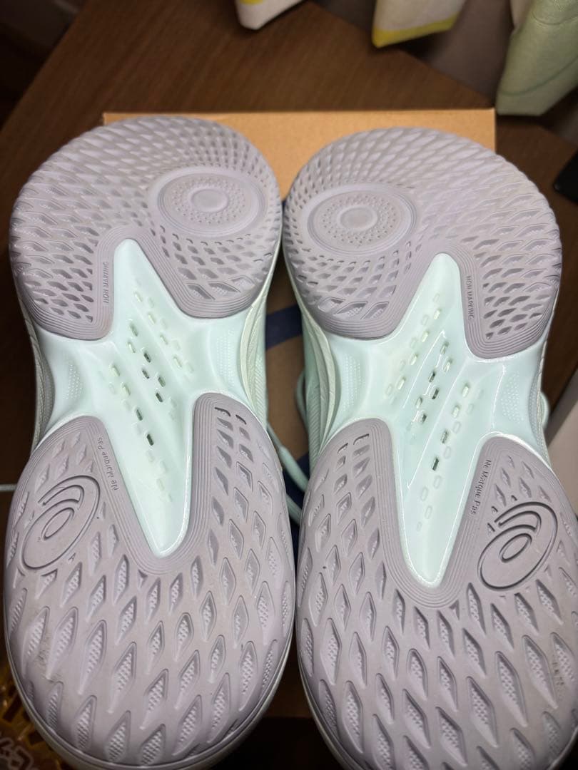 美品！27cm ミントグリーン ASICS GUIDE NOVA ff4