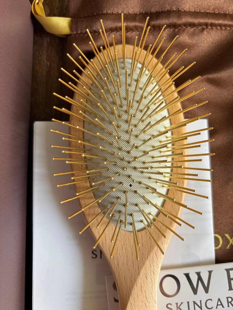  FOX SKINCARE Wooden Edition ヘアブラシ