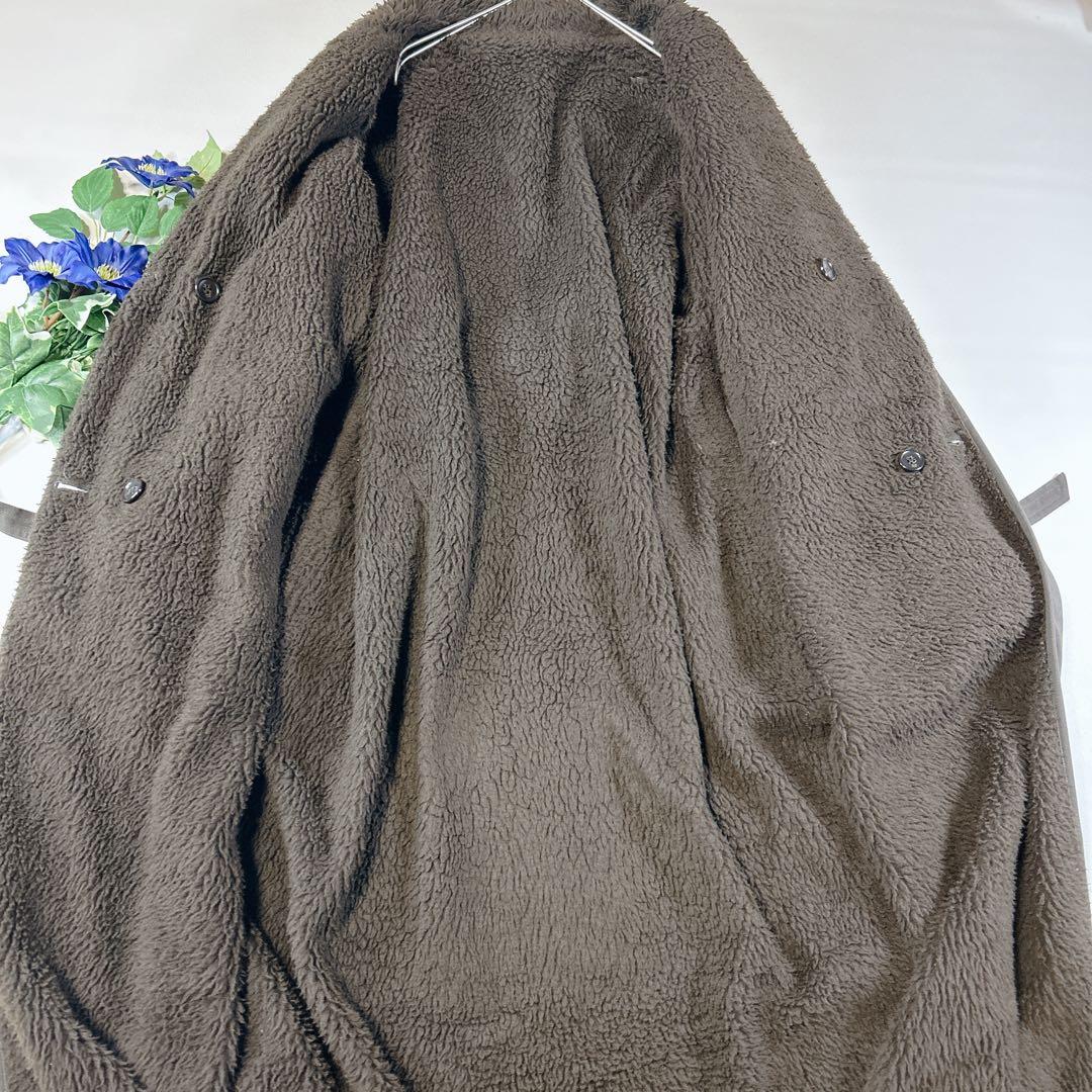 CLANE リバーシブル ダブルブレスト ロングコート ミリタリー Mサイズ