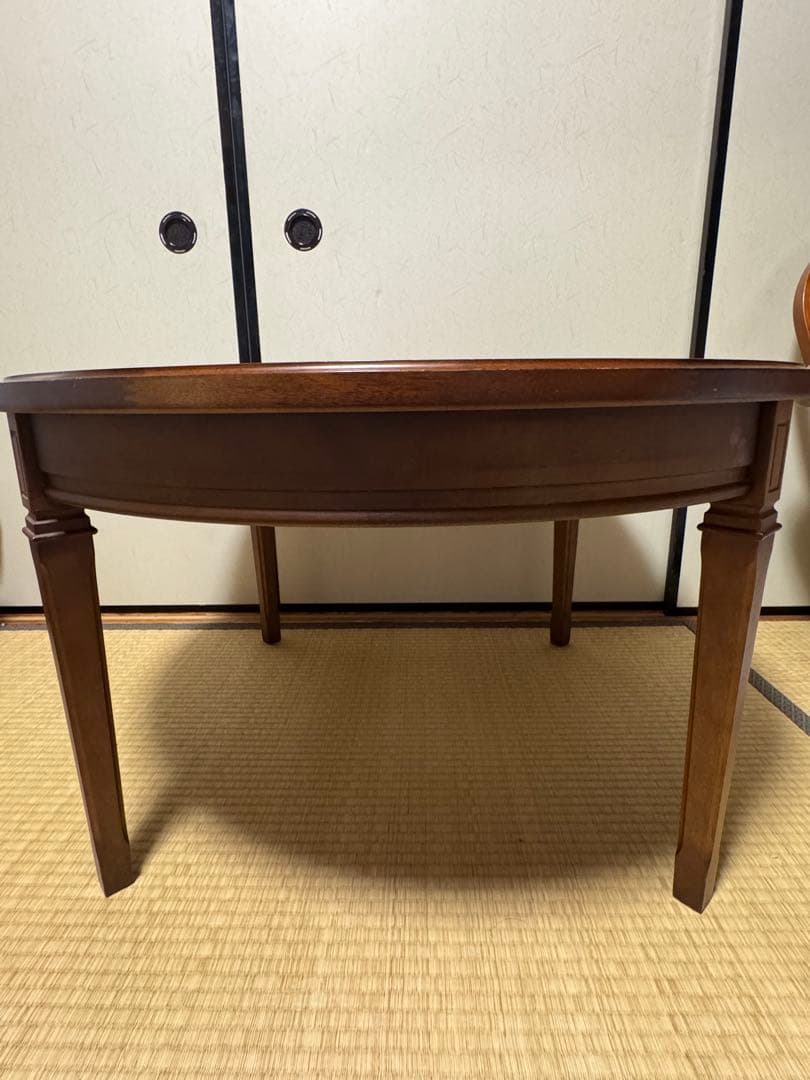 マルニ木工 ラウンドテーブル 地中海 丸テーブル センターテーブル テーブル 台