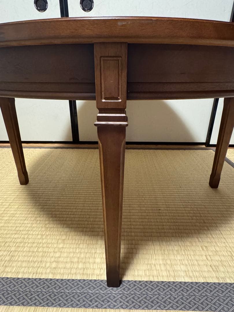 マルニ木工 ラウンドテーブル 地中海 丸テーブル センターテーブル テーブル 台