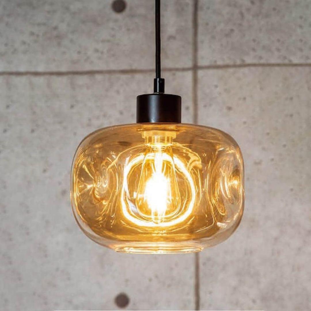 ガラスシェード　ペンダント　ライト　おしゃれ　照明　2灯