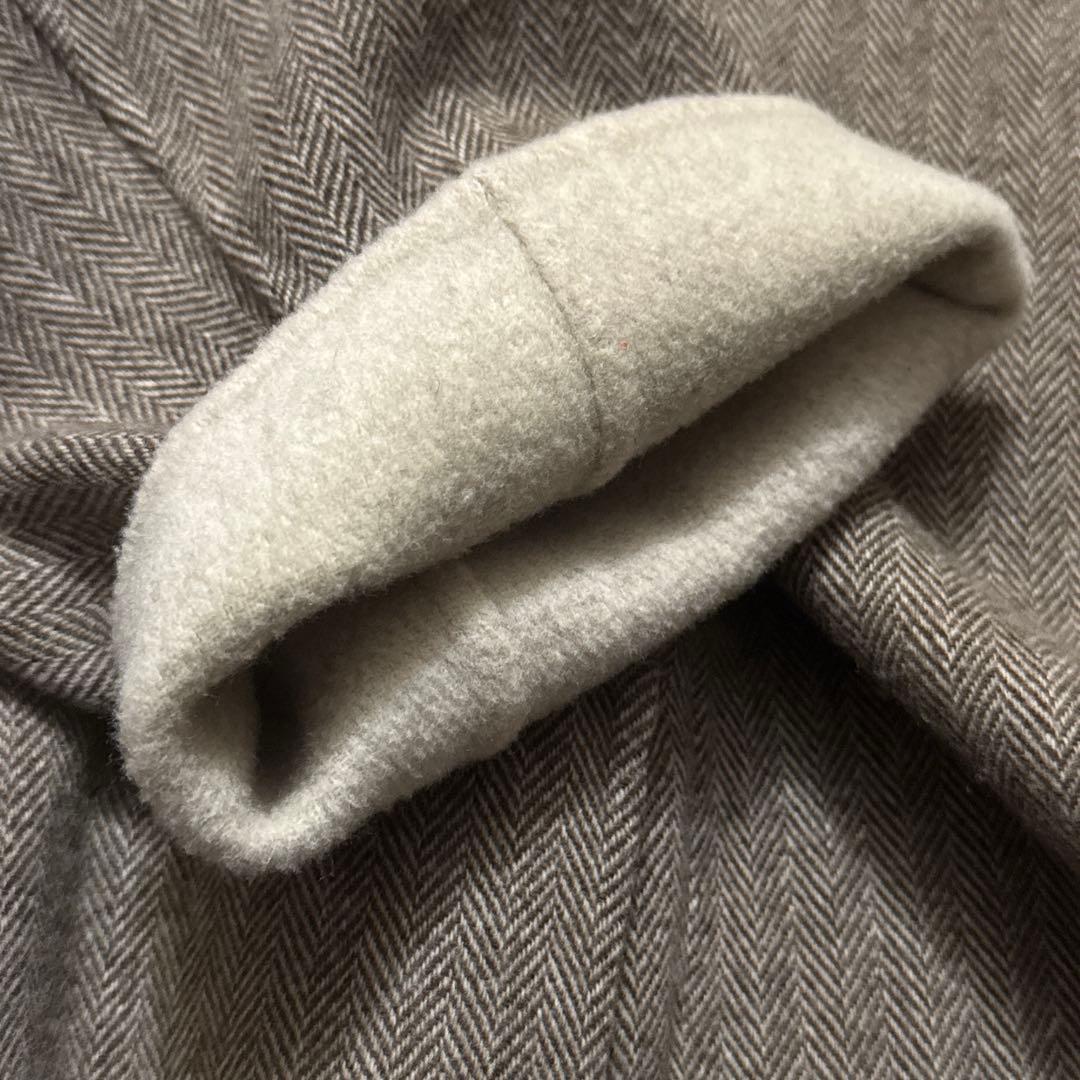 GALERIE VIE ウールダブルフェイス ストール付きコート リバーシブル