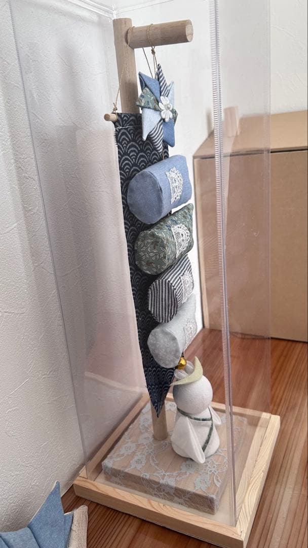 【つるし飾り】〜nagi〜鯉のぼりとうさぎの端午の節句飾り | ハンドメイド