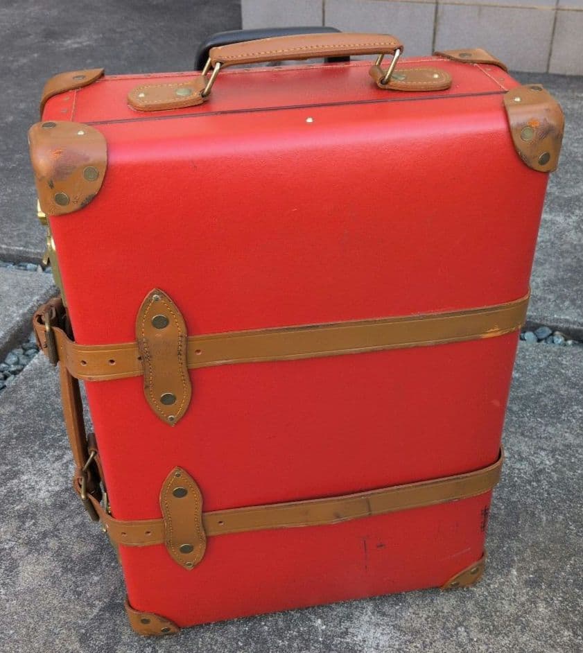 【ジャンク品】グローブトロッター キャリーオン 21インチ 2ホイール 鍵付き