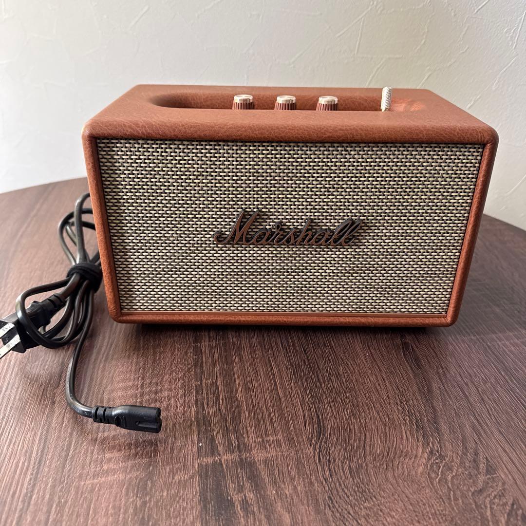 Marshall ワイヤレススピーカー Acton III ブラウン【国内正規品