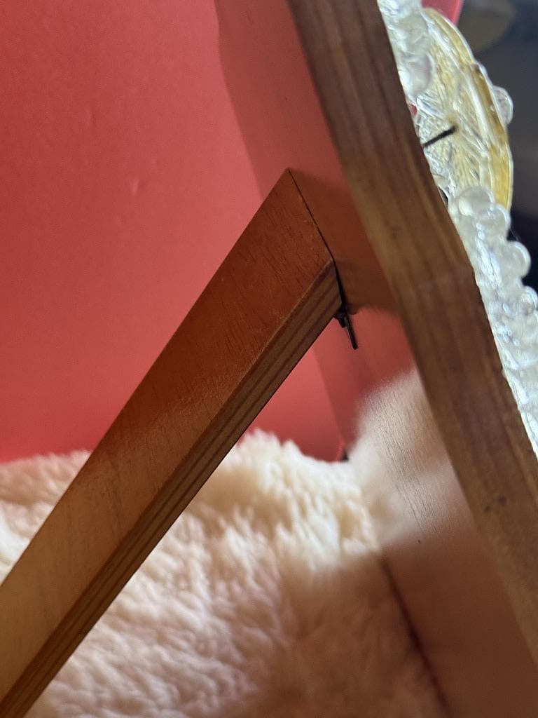 ムラーノガラス　＜Ａ＞　壁掛け・スタンドミラー　ベネチアンガラス　イタリア