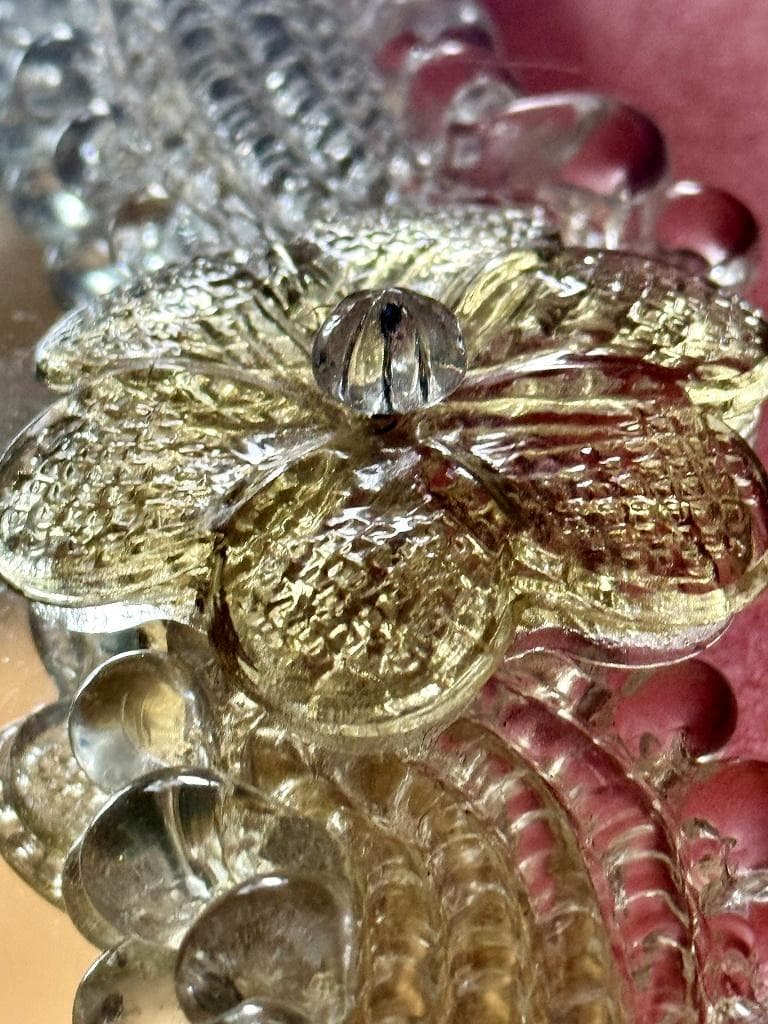 ムラーノガラス　＜Ａ＞　壁掛け・スタンドミラー　ベネチアンガラス　イタリア