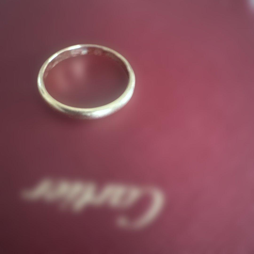 Cartier ゴールドリング サイズ49 ダイヤモンド付き